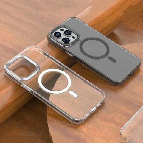 Apple iPhone 15 Pro Kılıf Patinda Wireless Şarj Özellikli Şeffaf Efsane Kapak