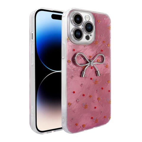 Apple iPhone 14 Pro Max Kılıf Kamera Korumalı Figürlü Patinda Ponti Silikon Kapak