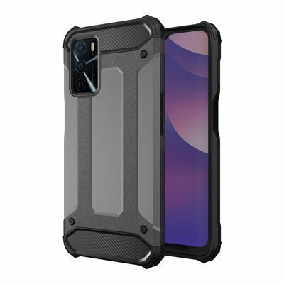 Oppo A16 Kılıf Patinda Crash Silikon Kapak