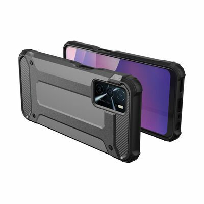 Oppo A16 Kılıf Patinda Crash Silikon Kapak