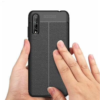 Huawei P Smart S (Y8P) Kılıf Patinda Niss Silikon Kapak