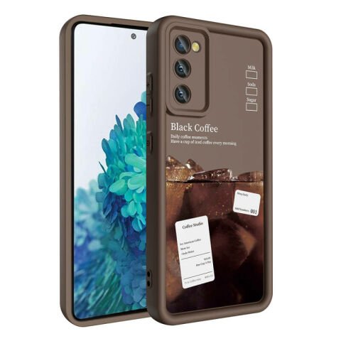 Galaxy S20 FE Kılıf Kamera Korumalı Baskılı Arka Yüzey Patinda Klas Kapak