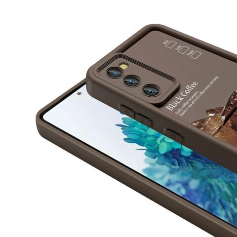 Galaxy S20 FE Kılıf Kamera Korumalı Baskılı Arka Yüzey Patinda Klas Kapak