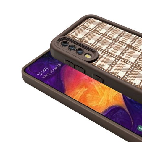 Galaxy A70 Kılıf Kamera Korumalı Baskılı Arka Yüzey Patinda Klas Kapak