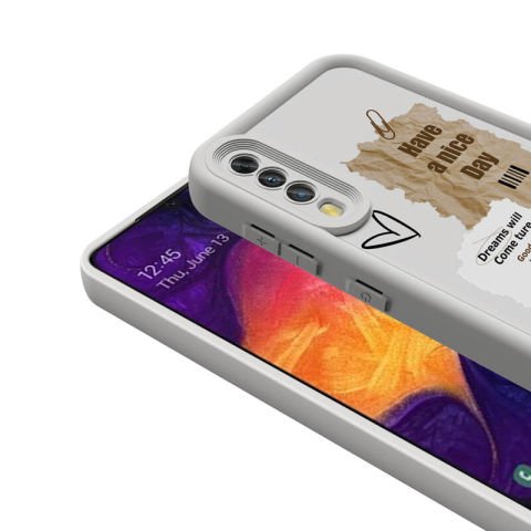 Galaxy A70 Kılıf Kamera Korumalı Baskılı Arka Yüzey Patinda Klas Kapak
