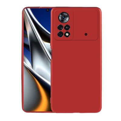 Xiaomi Poco X4 Pro 5G Kılıf Patinda Premier Silikon Kapak