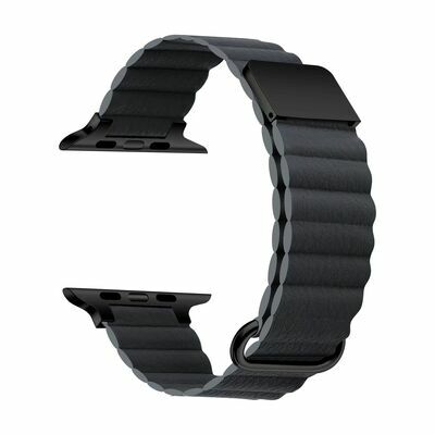 Apple Watch Ultra 49mm KRD-78 PU Deri Kordon Strap Kayış