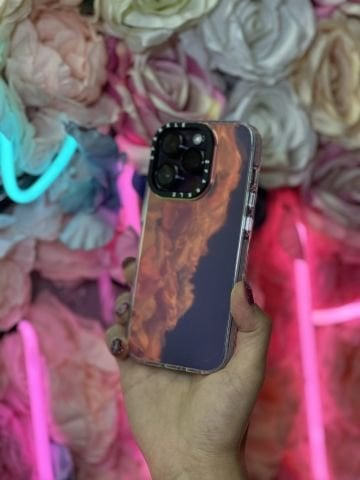 iPhone Hologramlı Momento Kılıf - Düz