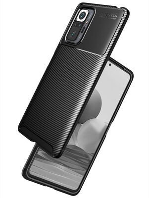 Xiaomi Redmi Note 10 Pro Kılıf Patinda Negro Silikon Kapak
