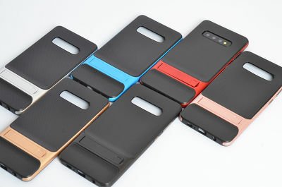 Galaxy S10 Kılıf Patinda Standlı Verus Kapak