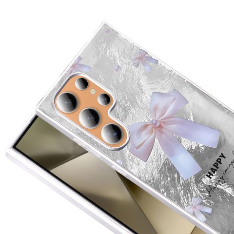 Galaxy S24 Ultra Kılıf Desenli Patinda Mep Kapak