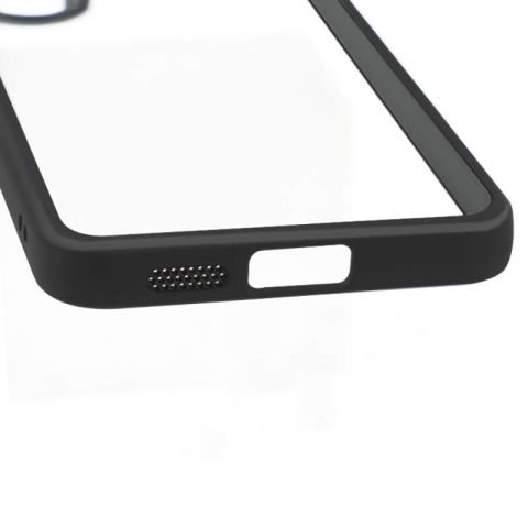 Galaxy S24 Plus Kılıf Kamera Korumalı Şeffaf Arka Yüzey Patinda New Roll Kapak