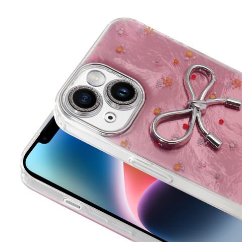 Apple iPhone 13 Kılıf Kamera Korumalı Figürlü Patinda Ponti Silikon Kapak