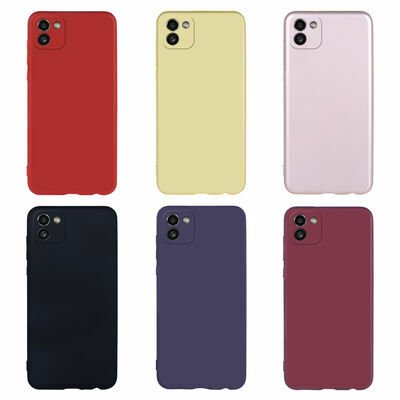 Galaxy A03 Kılıf Patinda Premier Silikon Kapak