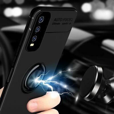 Vivo Y20S Kılıf Patinda Ravel Silikon Kapak