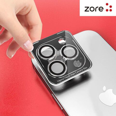Apple iPhone 15 Patinda CL-12 Premium Safir Parmak İzi Bırakmayan Anti-Reflective Kamera Lens Koruyucu