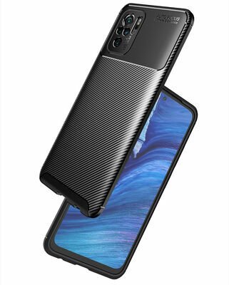 Xiaomi Redmi Note 10S Kılıf Patinda Negro Silikon Kapak