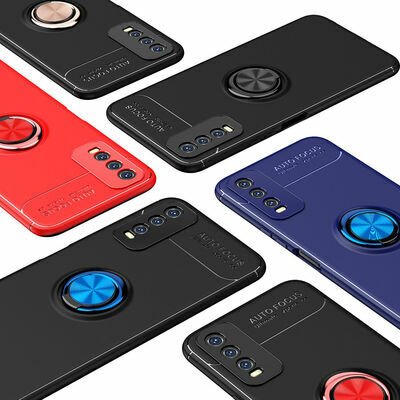 Vivo Y20 Kılıf Patinda Ravel Silikon Kapak