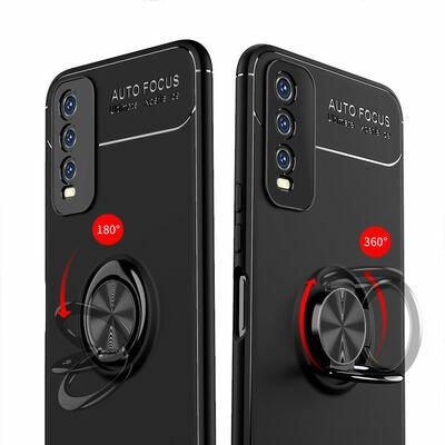 Vivo Y20 Kılıf Patinda Ravel Silikon Kapak