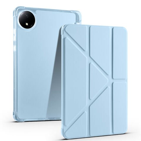 Xiaomi Redmi Pad SE 8.7 Kılıf Patinda Tri Folding Kalem Bölmeli Standlı Kılıf