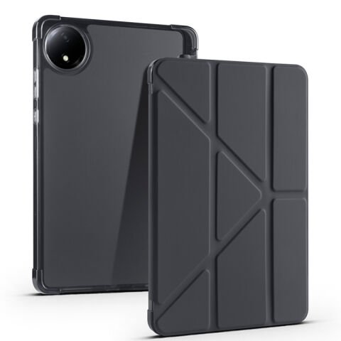 Xiaomi Redmi Pad SE 8.7 Kılıf Patinda Tri Folding Kalem Bölmeli Standlı Kılıf