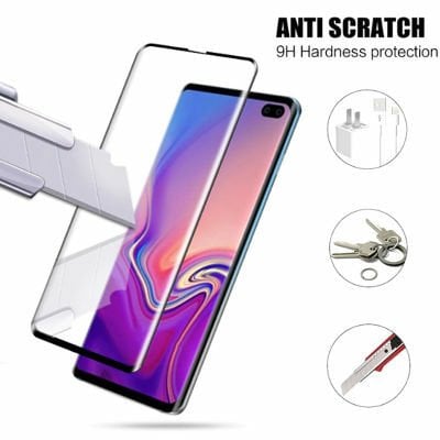 Galaxy S10 Plus Patinda Süper Pet Ekran Koruyucu Jelatin