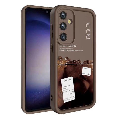 Galaxy A35 Kılıf Kamera Korumalı Baskılı Arka Yüzey Patinda Klas Kapak