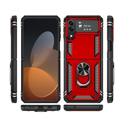 Galaxy Z Flip 4 Kılıf Patinda Vega Kapak