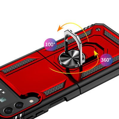 Galaxy Z Flip 4 Kılıf Patinda Vega Kapak