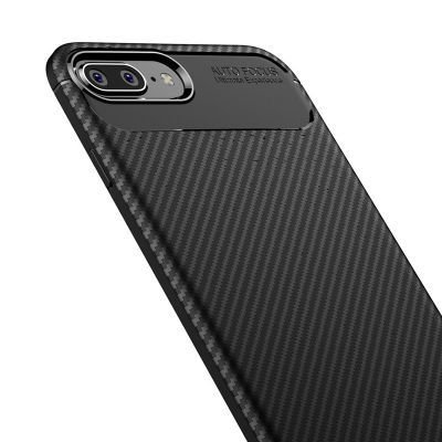 Apple iPhone 8 Plus Kılıf Patinda Negro Silikon Kapak