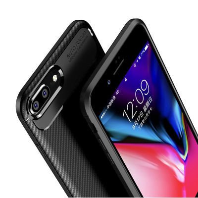 Apple iPhone 8 Plus Kılıf Patinda Negro Silikon Kapak