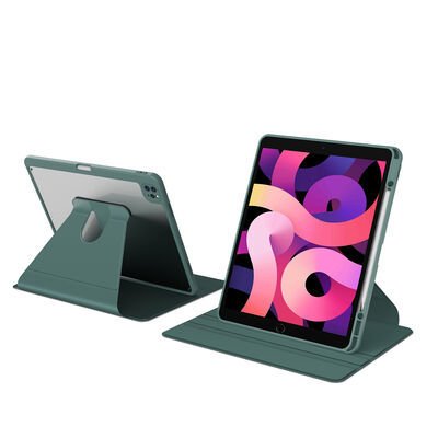 Apple iPad Pro 12.9 2020 (4.Nesil) Kılıf Patinda Nayn Dönebilen Standlı Kılıf