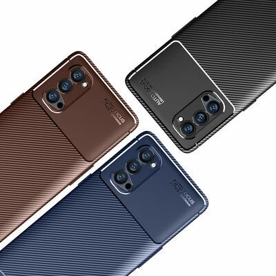 Oppo Reno 4 Pro 5G Kılıf Patinda Negro Silikon Kapak