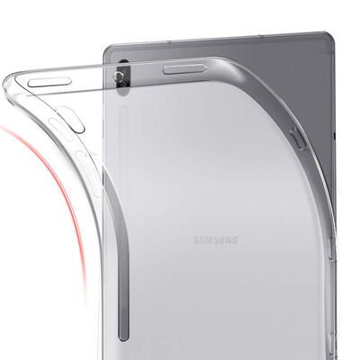 Galaxy Tab S7 Plus T970 Kılıf Patinda Tablet Süper Silikon Kapak