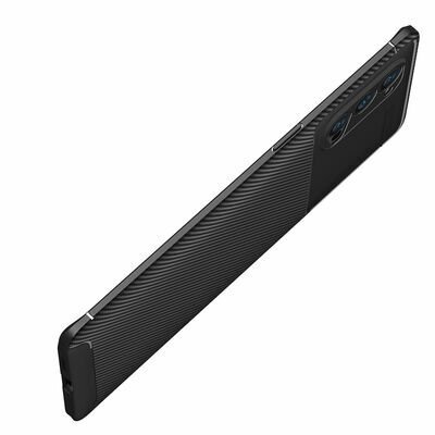 Oppo Reno 4 Pro 5G Kılıf Patinda Negro Silikon Kapak