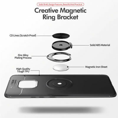 Huawei Mate 20 Pro Kılıf Patinda Ravel Silikon Kapak