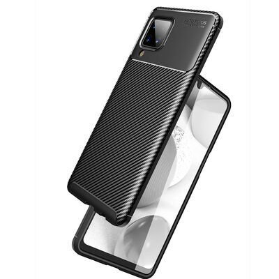 Galaxy A12 Kılıf Patinda Negro Silikon Kapak