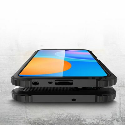 Huawei P Smart 2021 Kılıf Patinda Crash Silikon Kapak