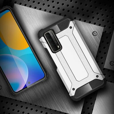 Huawei P Smart 2021 Kılıf Patinda Crash Silikon Kapak