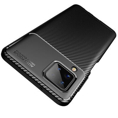 Galaxy A12 Kılıf Patinda Negro Silikon Kapak