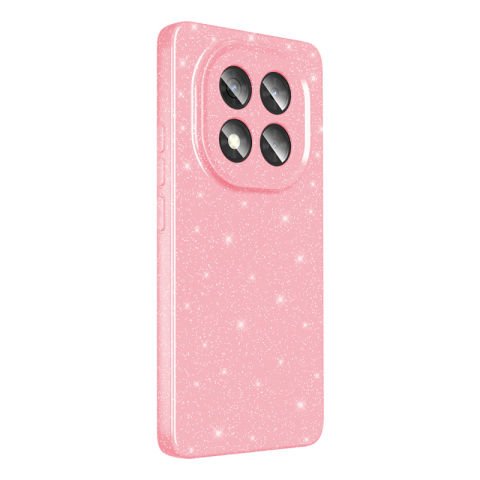 Xiaomi Redmi Note 14 Pro Plus Kılıf Kamera Korumalı Simli Lüks Patinda Koton Kapak