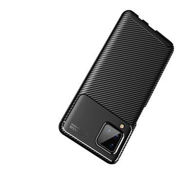 Galaxy A12 Kılıf Patinda Negro Silikon Kapak