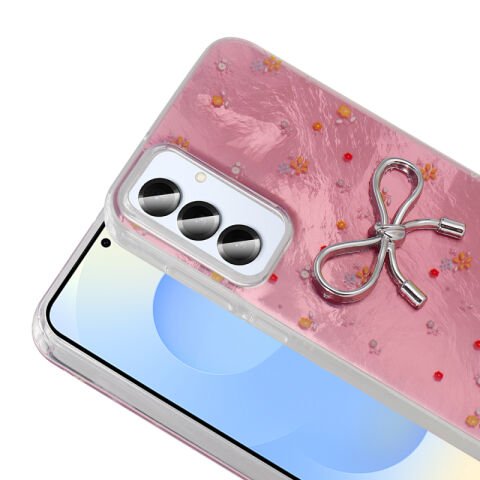 Galaxy S24 FE Kılıf Kamera Korumalı Figürlü Patinda Ponti Silikon Kapak