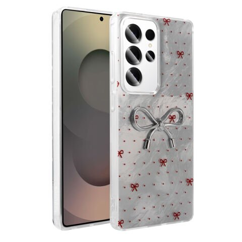 Galaxy S24 Ultra Kılıf Kamera Korumalı Figürlü Patinda Ponti Silikon Kapak