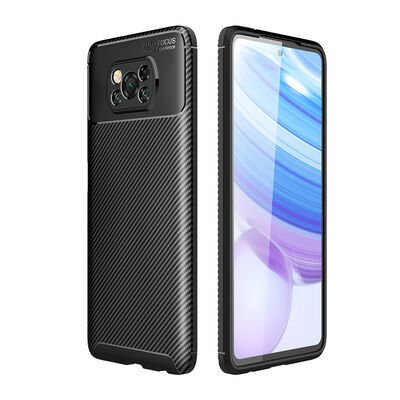 Xiaomi Poco X3 Kılıf Patinda Negro Silikon Kapak