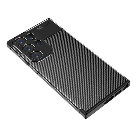 Galaxy S23 Ultra Kılıf Patinda Negro Silikon Kapak