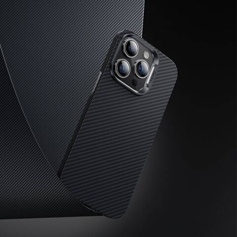 Apple iPhone 14 Pro Kılıf Karbon Fiber Benks 600D Essential Kevlar Kapak