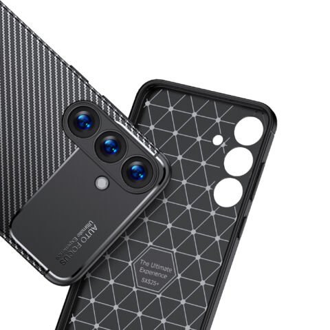 Galaxy S25 Plus Kılıf Patinda Negro Silikon Kapak