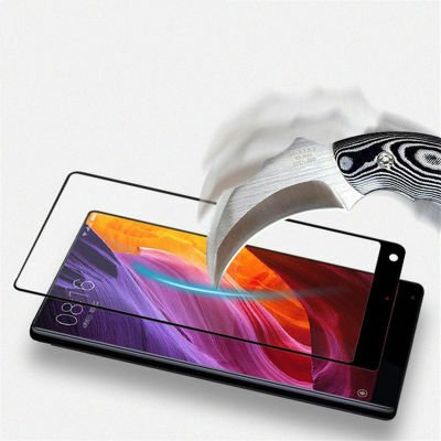 Xiaomi Mi Mix 2S Patinda Kenarları Kırılmaya Dayanıklı Cam Ekran Koruyucu