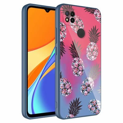 Xiaomi Redmi 9C Kılıf Kamera Korumalı Desenli Sert Silikon Patinda Epoksi Kapak